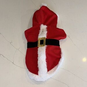 Hooded Santa Dog Vest